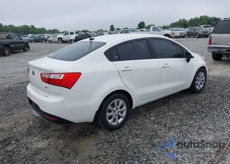 2014 Kia Rio Lx from USA, damaged, VIN KNADM4A39E6381211